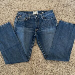 Men's like new Ariat M5 straight fit straight leg 36X 36